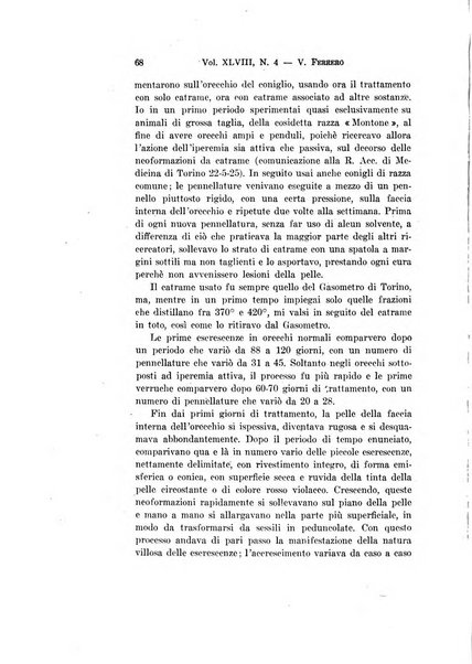 Archivio per le scienze mediche