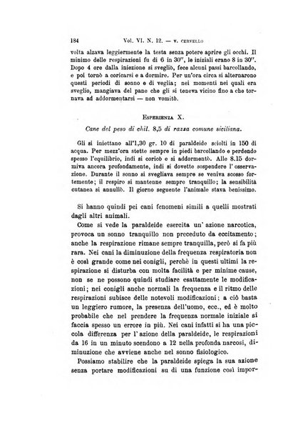 Archivio per le scienze mediche