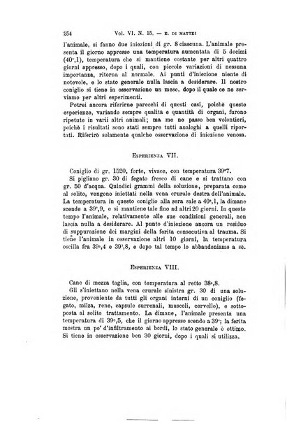 Archivio per le scienze mediche