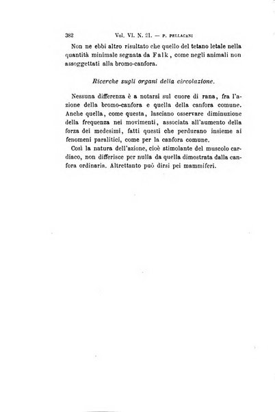 Archivio per le scienze mediche