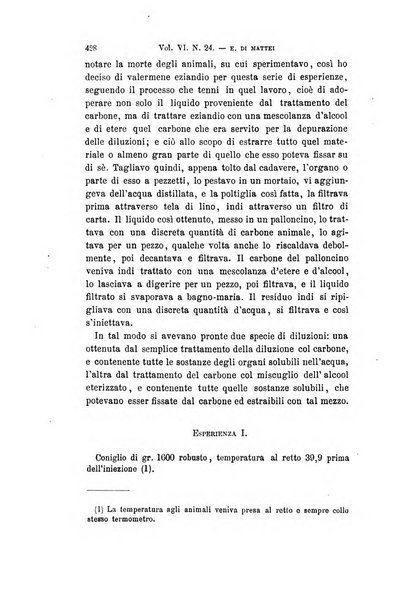 Archivio per le scienze mediche