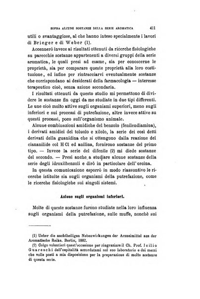 Archivio per le scienze mediche