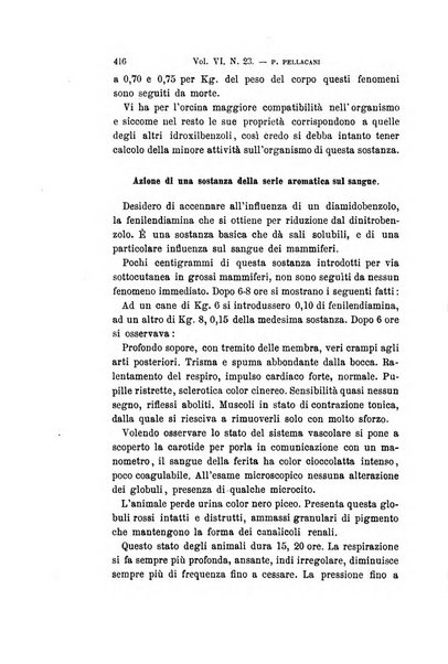 Archivio per le scienze mediche