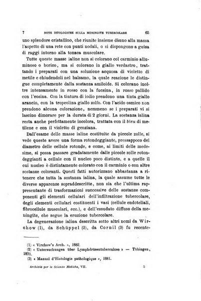 Archivio per le scienze mediche