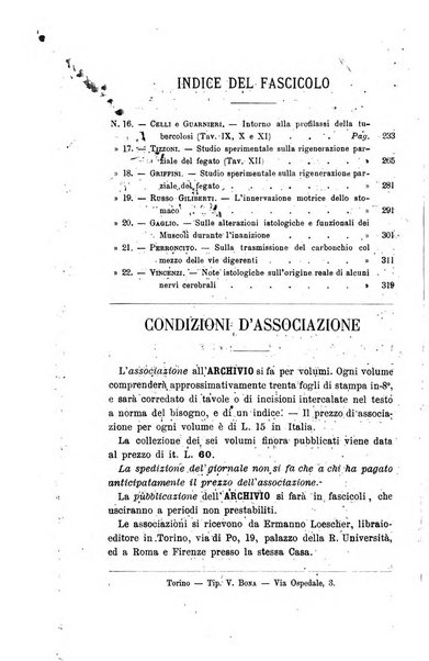 Archivio per le scienze mediche