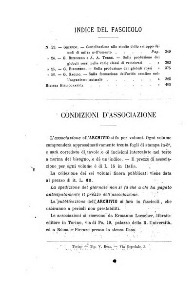 Archivio per le scienze mediche