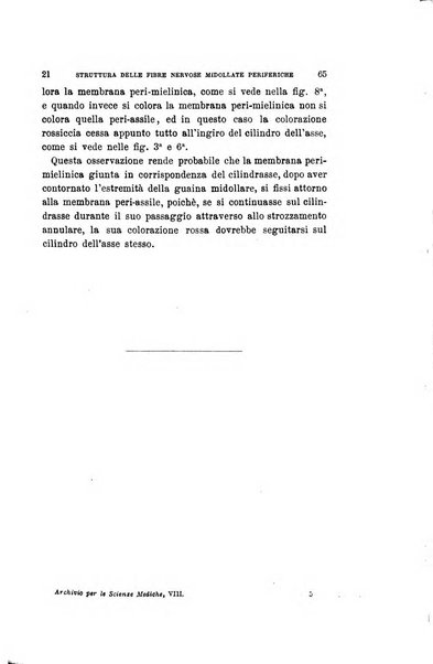 Archivio per le scienze mediche