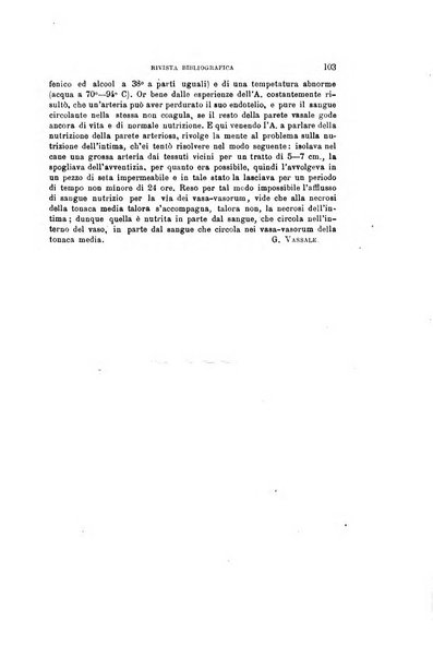 Archivio per le scienze mediche