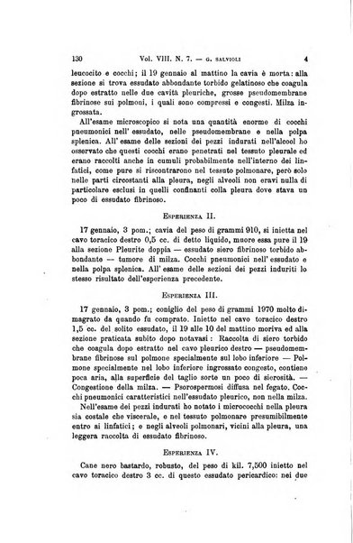 Archivio per le scienze mediche