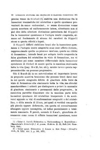 Archivio per le scienze mediche