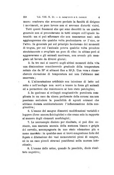 Archivio per le scienze mediche