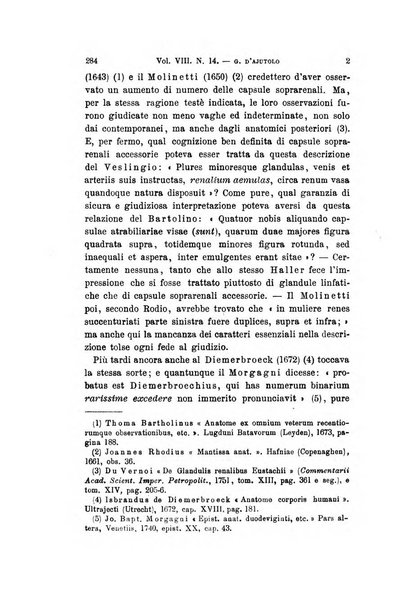 Archivio per le scienze mediche