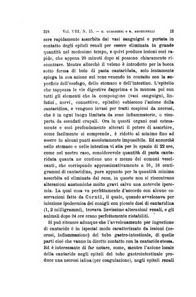 Archivio per le scienze mediche