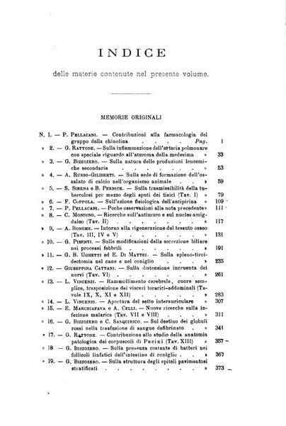 Archivio per le scienze mediche