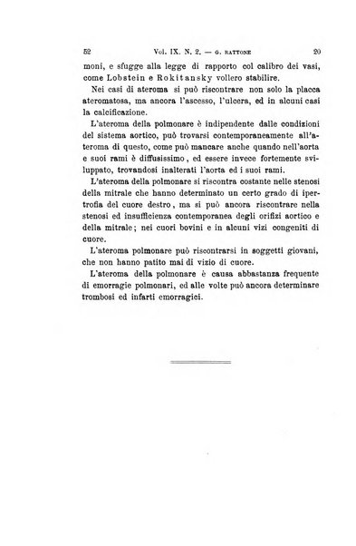 Archivio per le scienze mediche