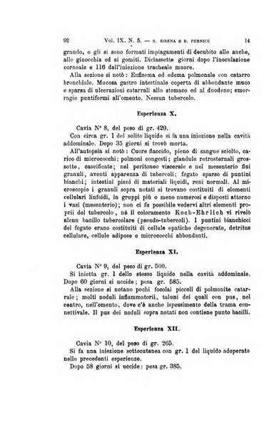 Archivio per le scienze mediche