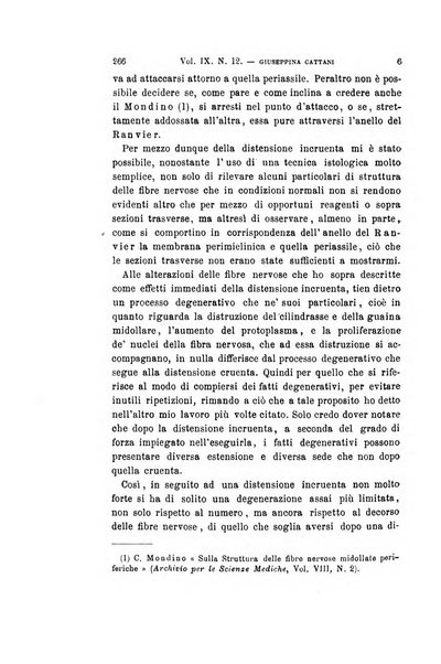 Archivio per le scienze mediche