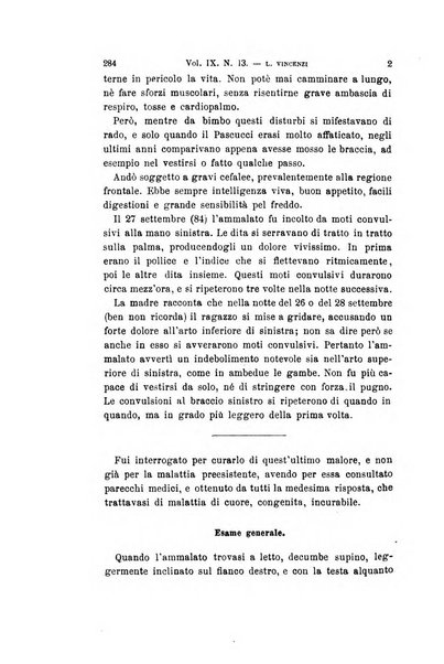 Archivio per le scienze mediche