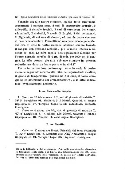 Archivio per le scienze mediche