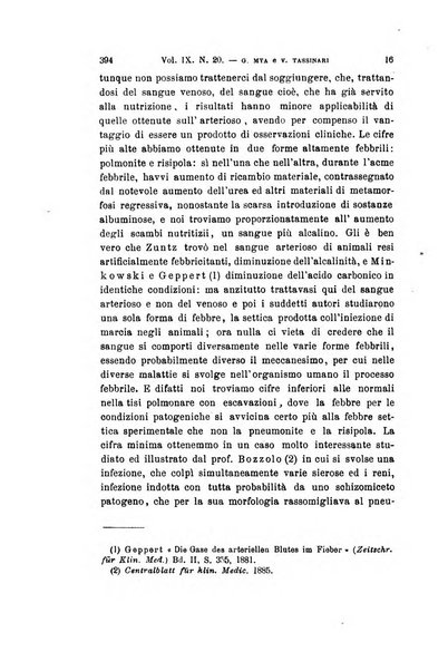 Archivio per le scienze mediche