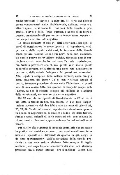 Archivio per le scienze mediche