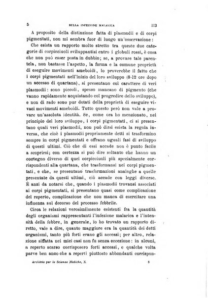 Archivio per le scienze mediche