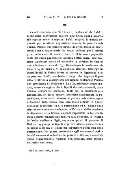 Archivio per le scienze mediche