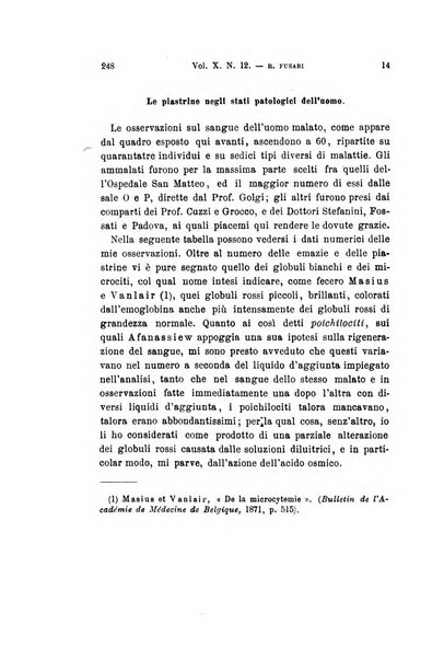 Archivio per le scienze mediche