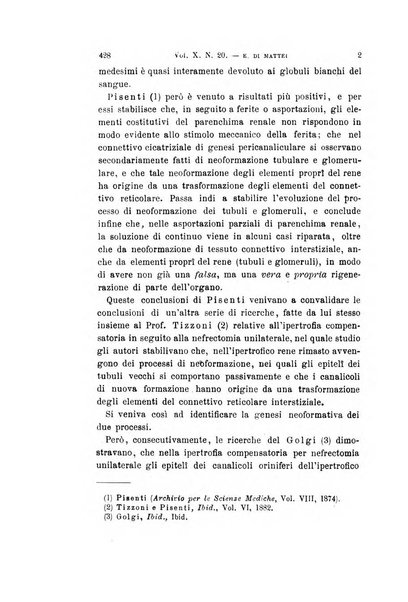 Archivio per le scienze mediche