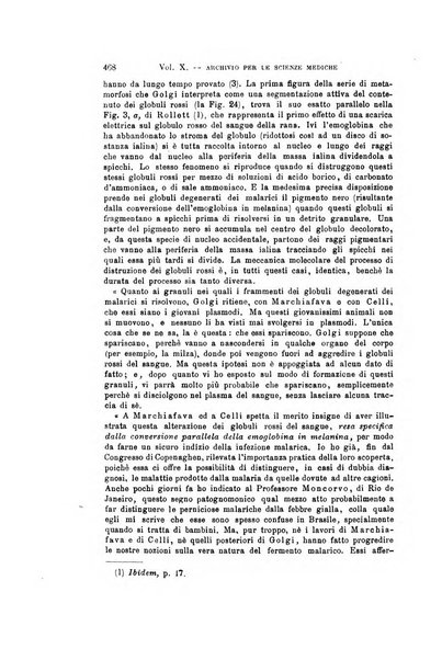 Archivio per le scienze mediche