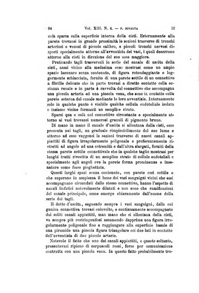 Archivio per le scienze mediche