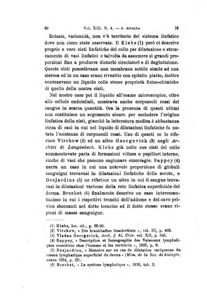 Archivio per le scienze mediche