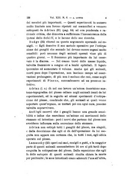 Archivio per le scienze mediche