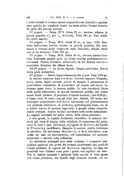 Archivio per le scienze mediche