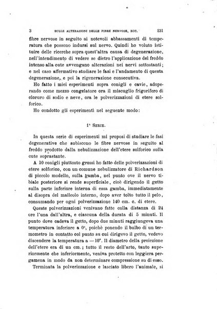 Archivio per le scienze mediche