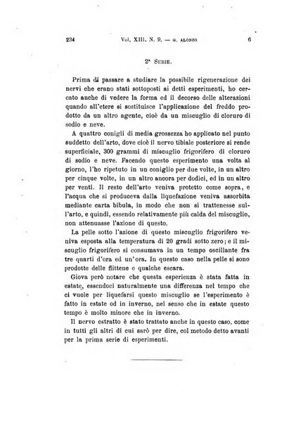 Archivio per le scienze mediche