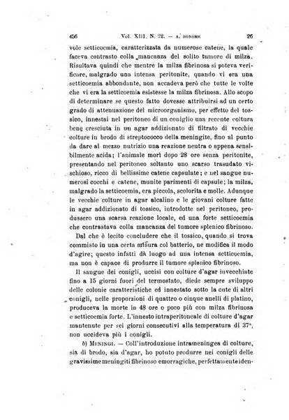 Archivio per le scienze mediche