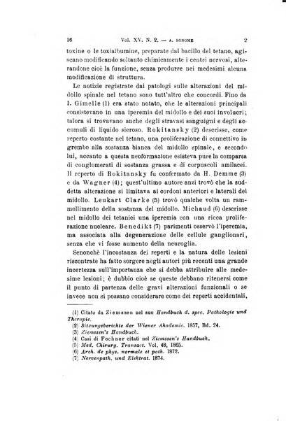 Archivio per le scienze mediche