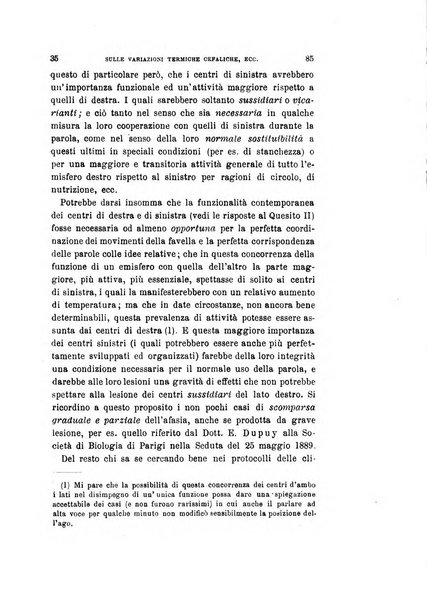 Archivio per le scienze mediche