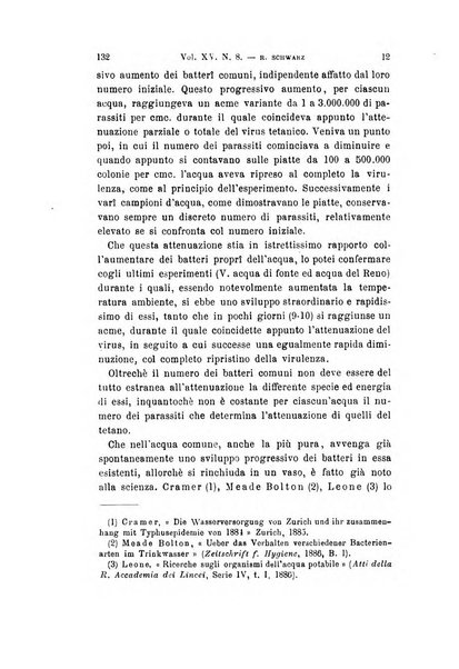 Archivio per le scienze mediche