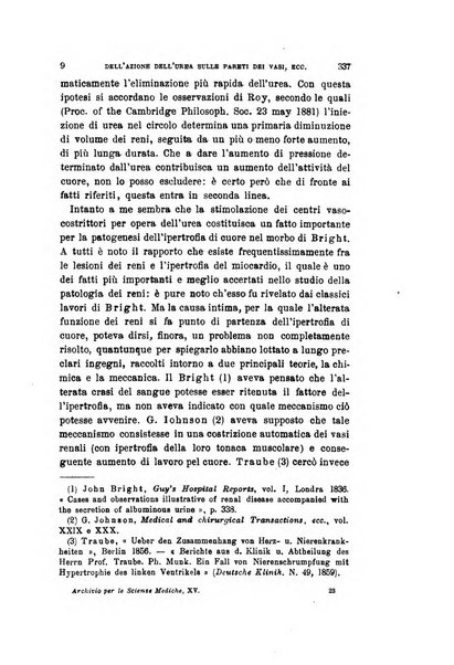 Archivio per le scienze mediche