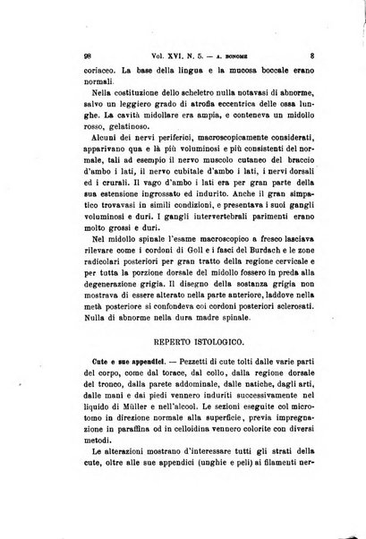 Archivio per le scienze mediche