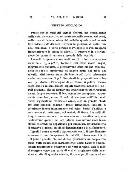 Archivio per le scienze mediche