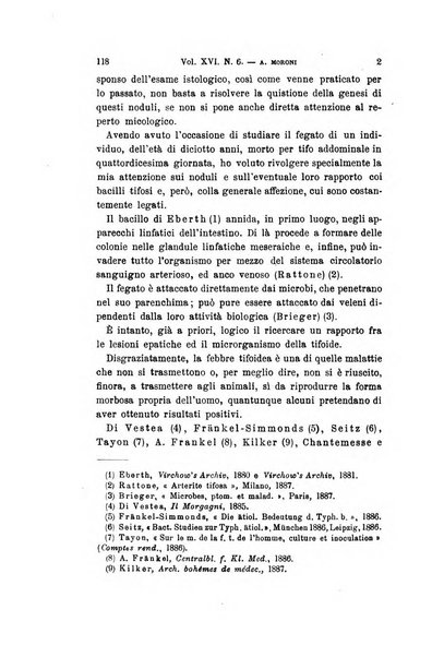 Archivio per le scienze mediche