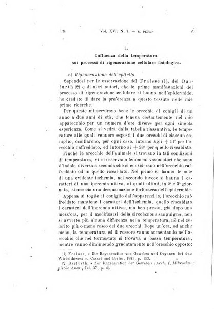 Archivio per le scienze mediche