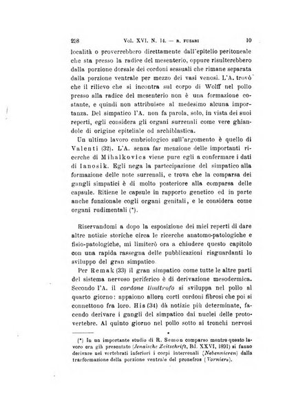 Archivio per le scienze mediche