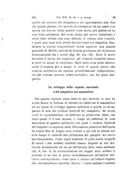 Archivio per le scienze mediche