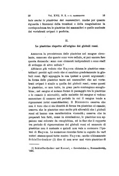 Archivio per le scienze mediche