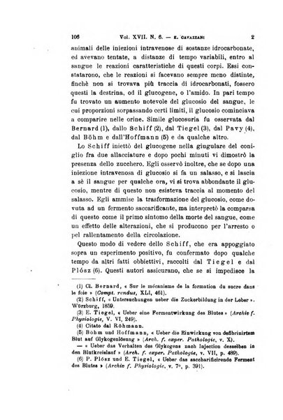 Archivio per le scienze mediche