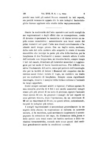 Archivio per le scienze mediche